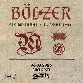 Concert Bølzer, Misþyrming, Vitriol si TxRxP, in cadrul turneului Rex Revenant - Europe 2026