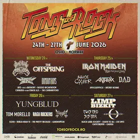 Yungblud, The Offspring, A Perfect Circle si alti artisti anuntati la Tons of Rock 2026