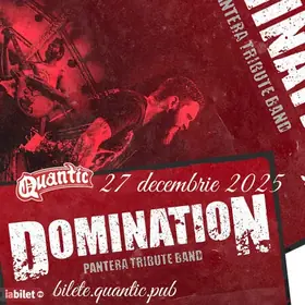 Concert Domination - Pantera Tribute Band - in club Quantic