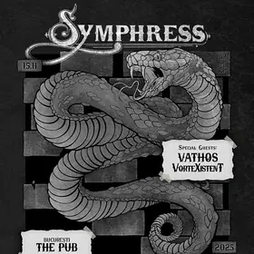 Symphress încheie turneul 'Serpentine' cu un concert special la București, alaturi de Váthos si VorteXistenT