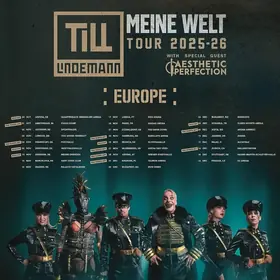 Till Lindemann a dat start-ul turneului 'Meine Welt Tour'