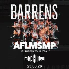 Concert AFLMSMP si Barrens în Machines Venue din Cluj-Napoca