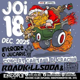 Concert caritabil RoadkillSoda și King Solomon în Encore Club