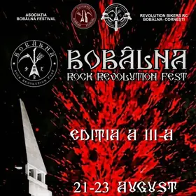 Festivalul Rock Revolution Fest Bobâlna se va desfășura în perioada 21-23 august 2026