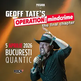 Geoff Tate vine în Quantic cu Operation Mindcrime: The Final Chapter