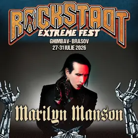 Marilyn Manson, Trooper si inca 3 trupe romanesti anuntate pentru Rockstadt Extreme Fest 2026