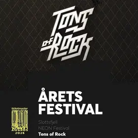 Tons of Rock numit festivalul anului in 2026