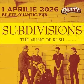 Subdivisions - The Music of Rush - in club Quantic