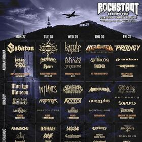Programul complet Rockstadt Extreme Fest 2026 pe zile și scene (Ghimbav, Brașov)
