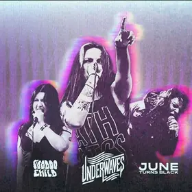 RageHer - Concert Underwaves, June Turns Black si The Voodoo Child in club Quantic