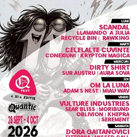 3. RAWKING și Sur Austru completează line-up-ul Q FEST, ediția a XI-a