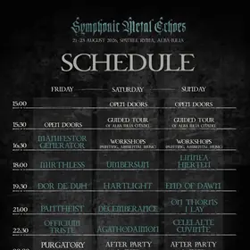 Symphonic Metal Echoes anunță programul complet al ediției 2026