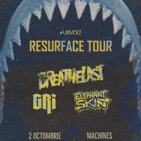 Concert Breathelast, GRI și Elephant Skin live în Machines, Cluj: program și reguli de acces