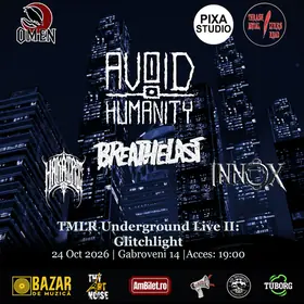 TMLR Underground Live revine cu Glitchlight, pe 24 octombrie, în Omen