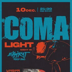 Concerte COMA Light & COMA Electric la Expirat Halele Carol
