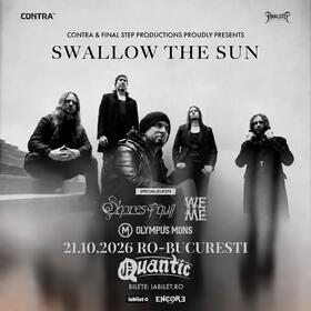 Olympus Mons se alatura concertului Swallow The Sun de pe 21 octombrie din Quantic