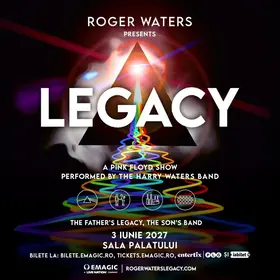 Roger Waters prezintă LEGACY - A PINK FLOYD SHOW, la Sala Palatului din București