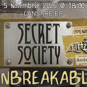 Secret Society lansează dublul EP 'Unbreakable / De Neclintit' la The Pub Universității