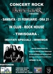 Sanctuar si Immemor - Rock House, Timisoara 25.02.2012