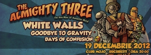 Cronica concert The Almighty Three in Club Mojo, 19 decembrie 2012