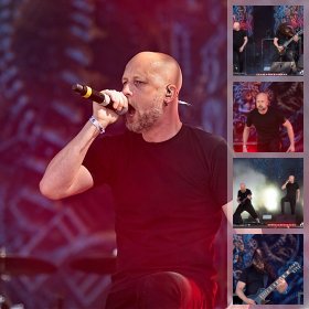 Galerie foto Meshuggah la HellFest Open Air 2018