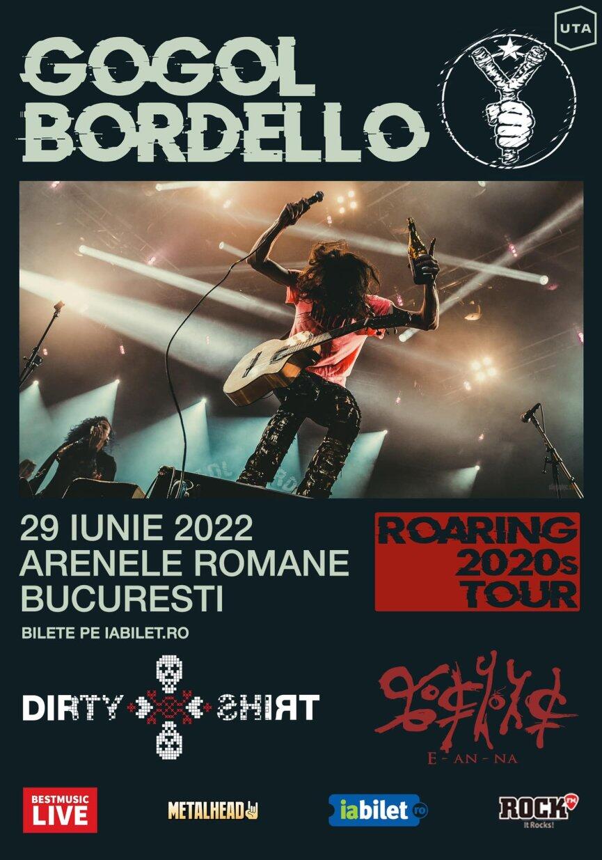 Cronica de concert Gogol Borderllo, Dirty Shirt si E-An-Na la Arenele Romane, 29 iunie 2022