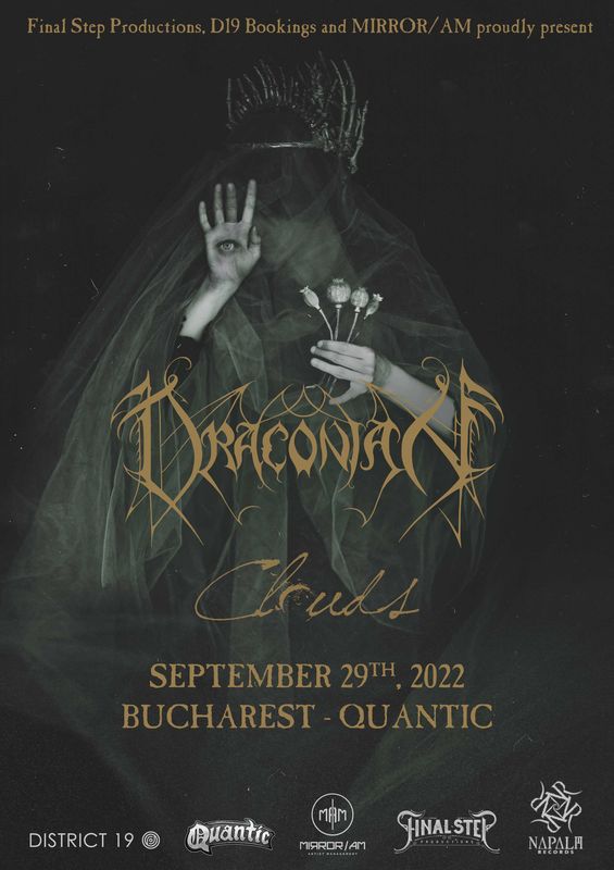 Cronică de concert Draconian și Clouds live in Quantic, 29 septembrie 2022