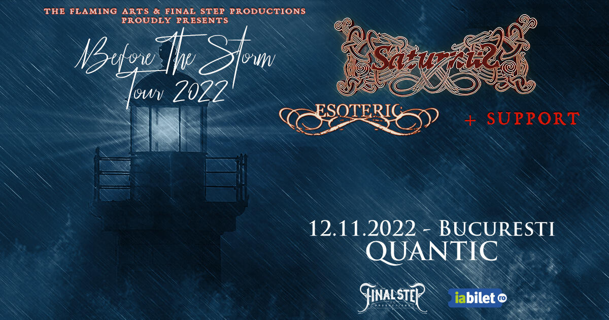 Cronică de concert Saturnus/Esoteric/Abigail în București, Quantic 12 noiembrie 2022