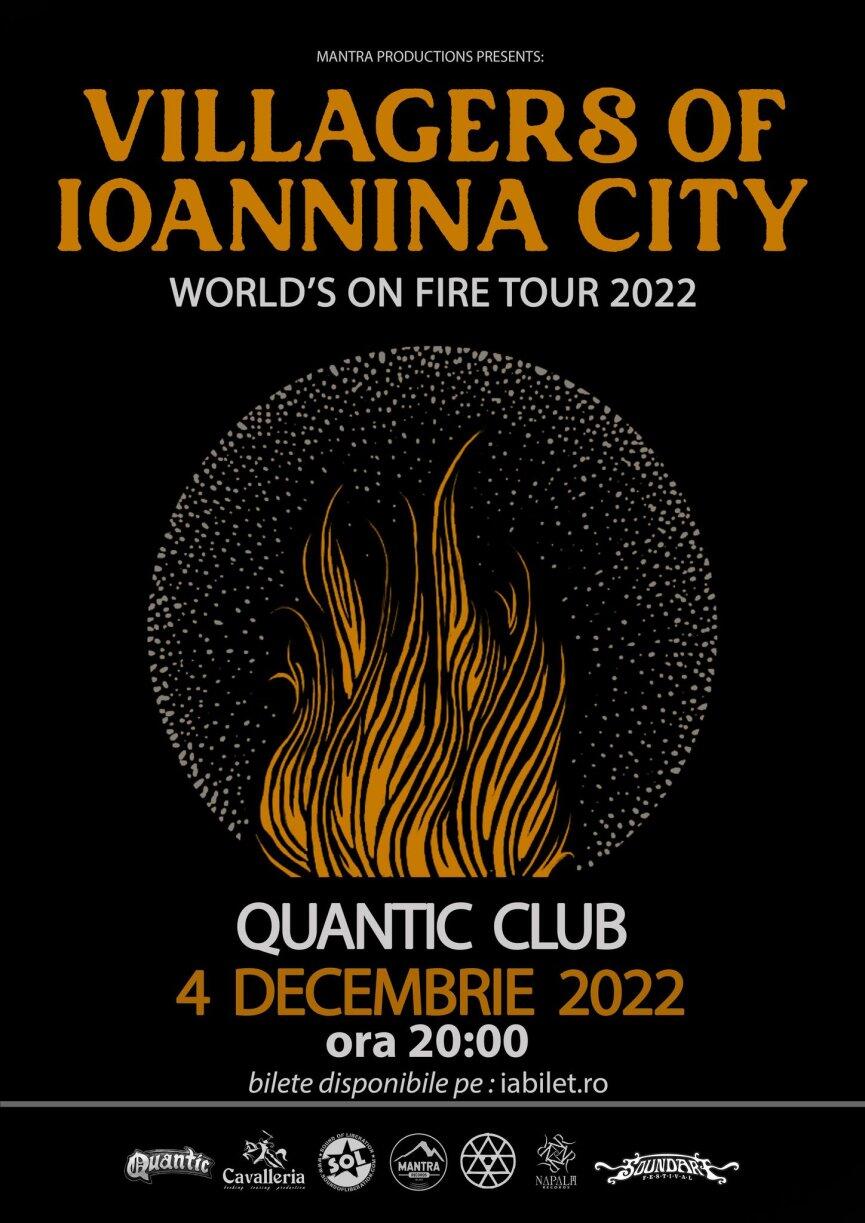 Cronică de concert Villagers of Ioannina City în Quantic, 4 decembrie 2022