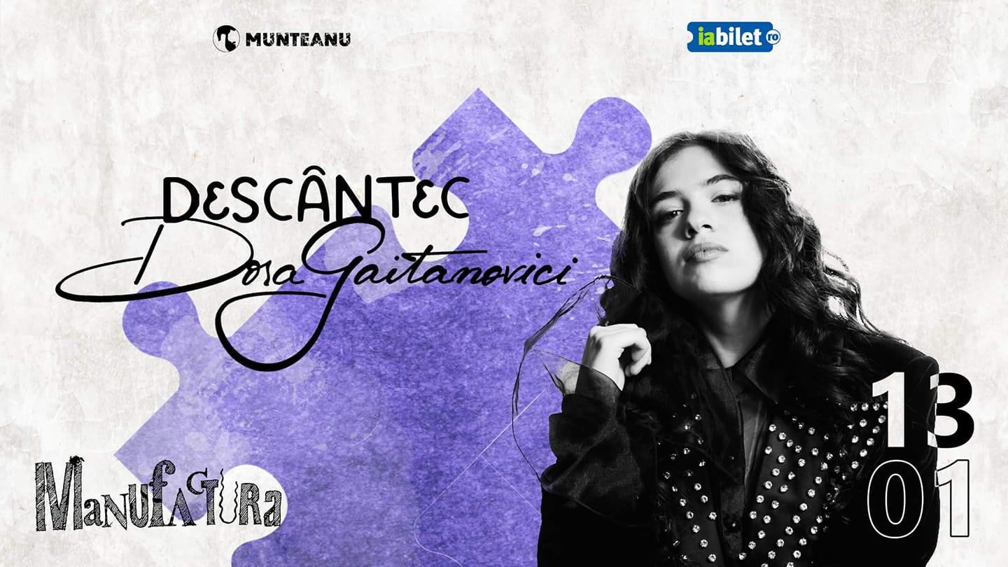 Dora Gaitanovici s-a simtit ca acasa la lansarea albumului Descantec in fata publicului timisorean