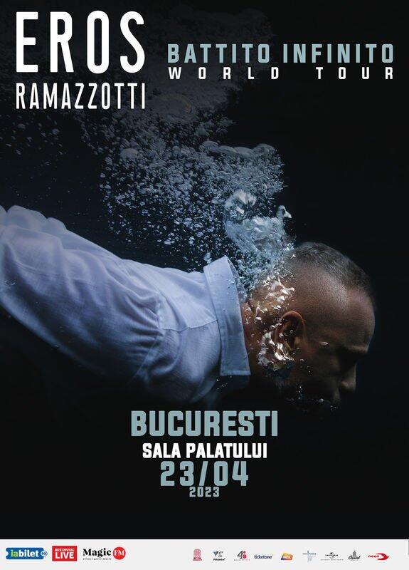 Cronică de concert Eros Ramazzotti la Sala Palatului, 23 aprilie 2023
