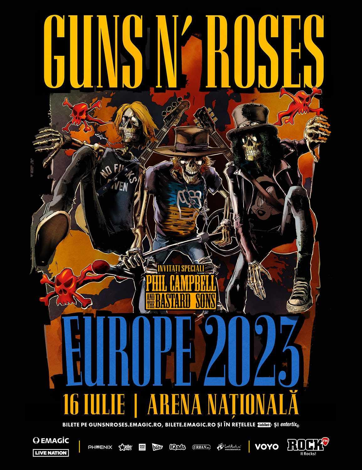 Cronică de concert Guns N' Roses la Arena Națională, 16 iulie 2023