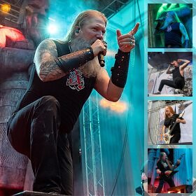 Galerie foto Amon Amarth si Bleed From Within la Arenele Romane, 1 iulie 2023