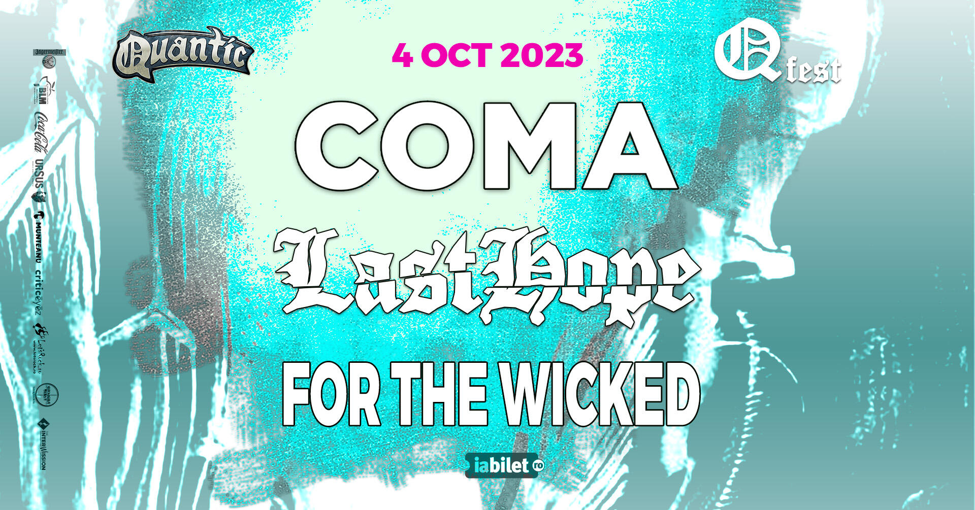 Cronică QFest – Ziua III – Coma, Last Hope, For the Wicked, Quantic, 4 octombrie 2023