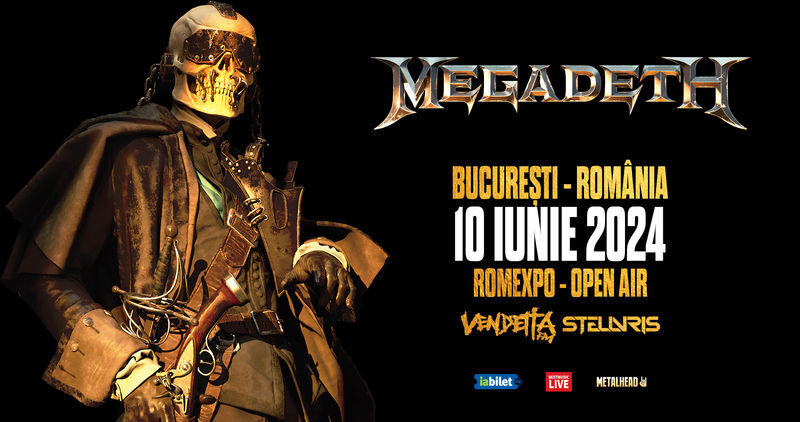 Cronică de concert Megadeth la Romexpo, 10 iunie 2024