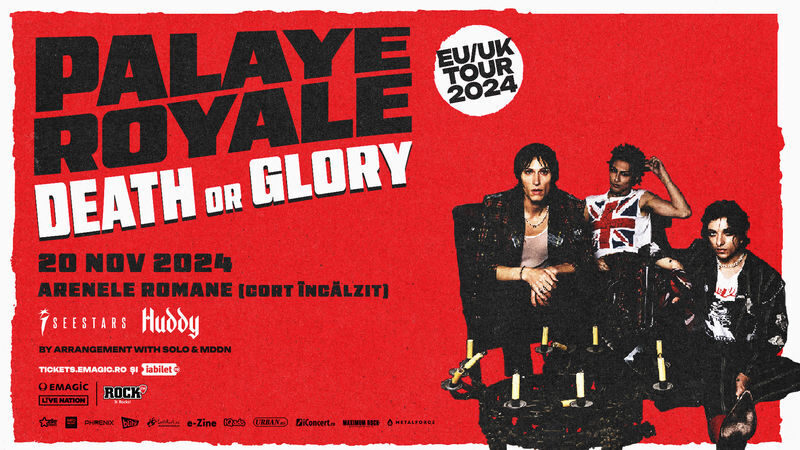 Cronică de concert Palaye Royale la Arenele Romane, 20 noiembrie 2024