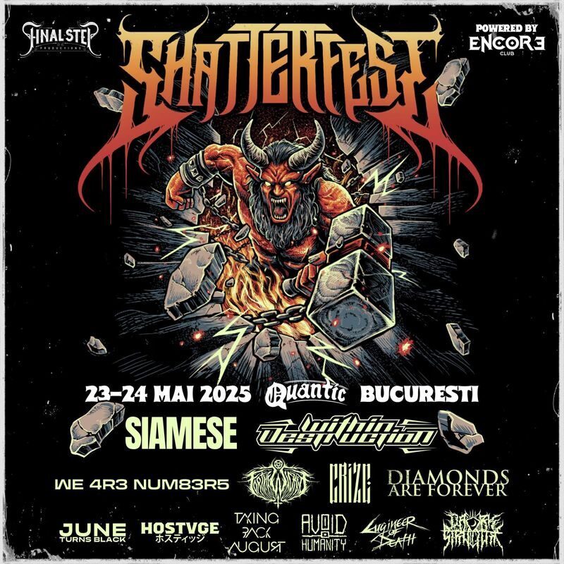 Cronică de festival Shatterfest la Quantic, 23 mai 2025