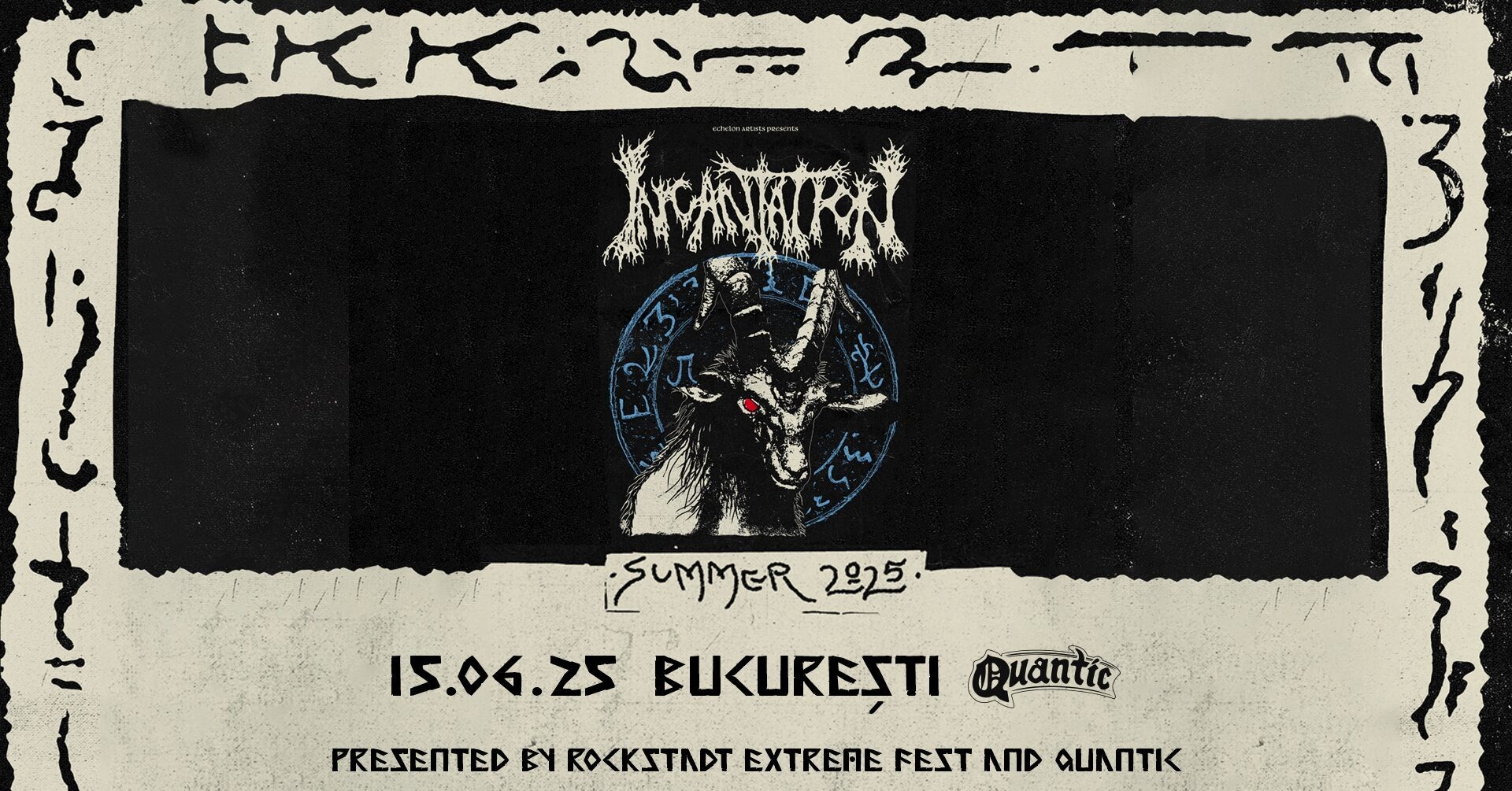 Cronică de concert Incantation si Concrete la Quantic, 15 iunie 2025