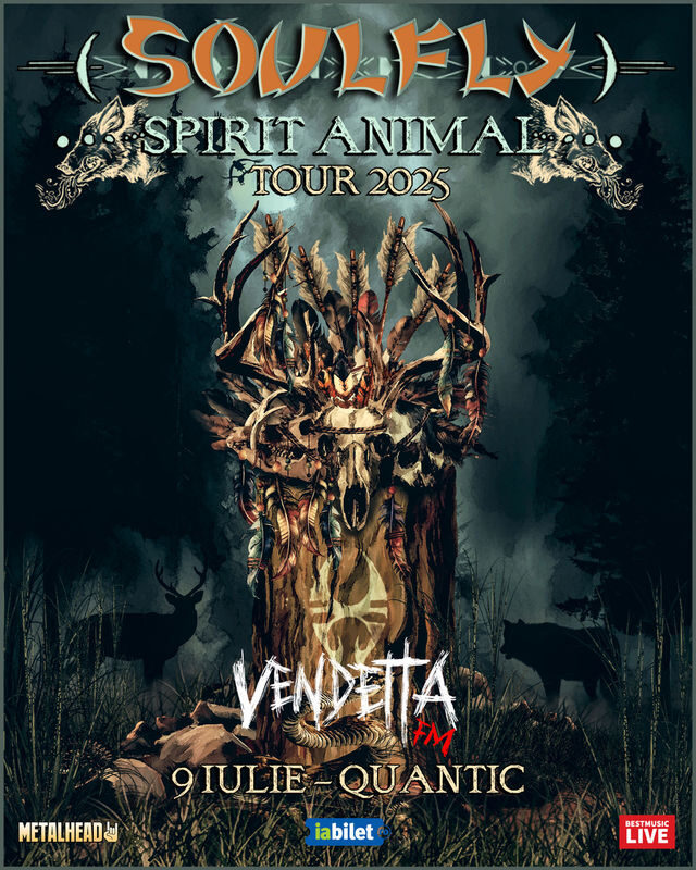 Cronica de concert Soulfly si Vendetta F.M. la Quantic, 9 iulie 2025