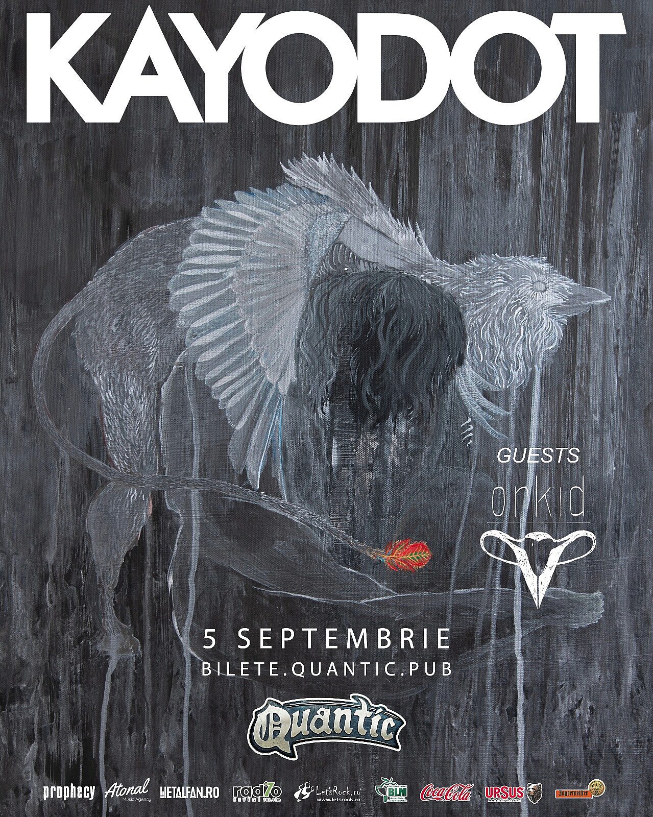 Cronică de concert Kayo Dot la Quantic, 5 septembrie 2025