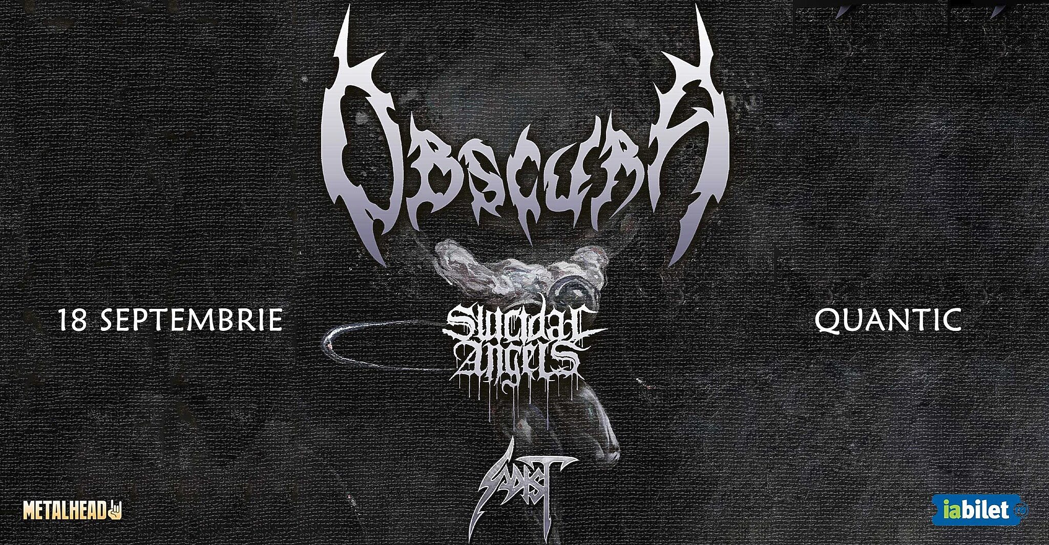 Cronică de concert Obscura, Suicidal Angels si Sadist in Quantic, 18 septembrie 2025
