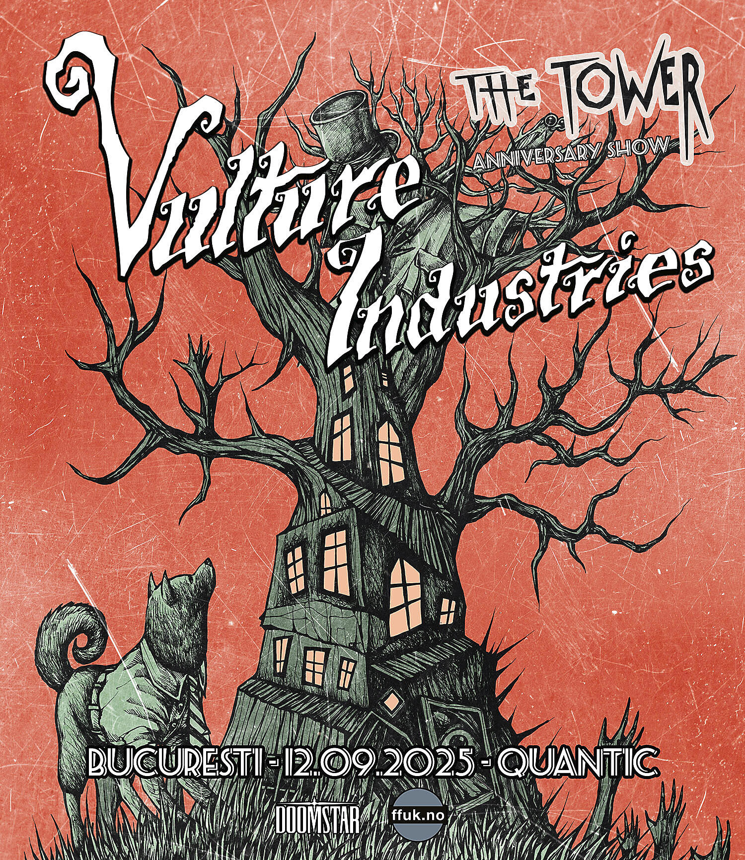 Cronică de concert Vulture Industries și Sur Austru în Quantic, 12 septembrie 2025