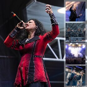Galerie foto Posada Rock 2025 - ziua 1 - Sur Austru, The Halo Effect, Lacuna Coil