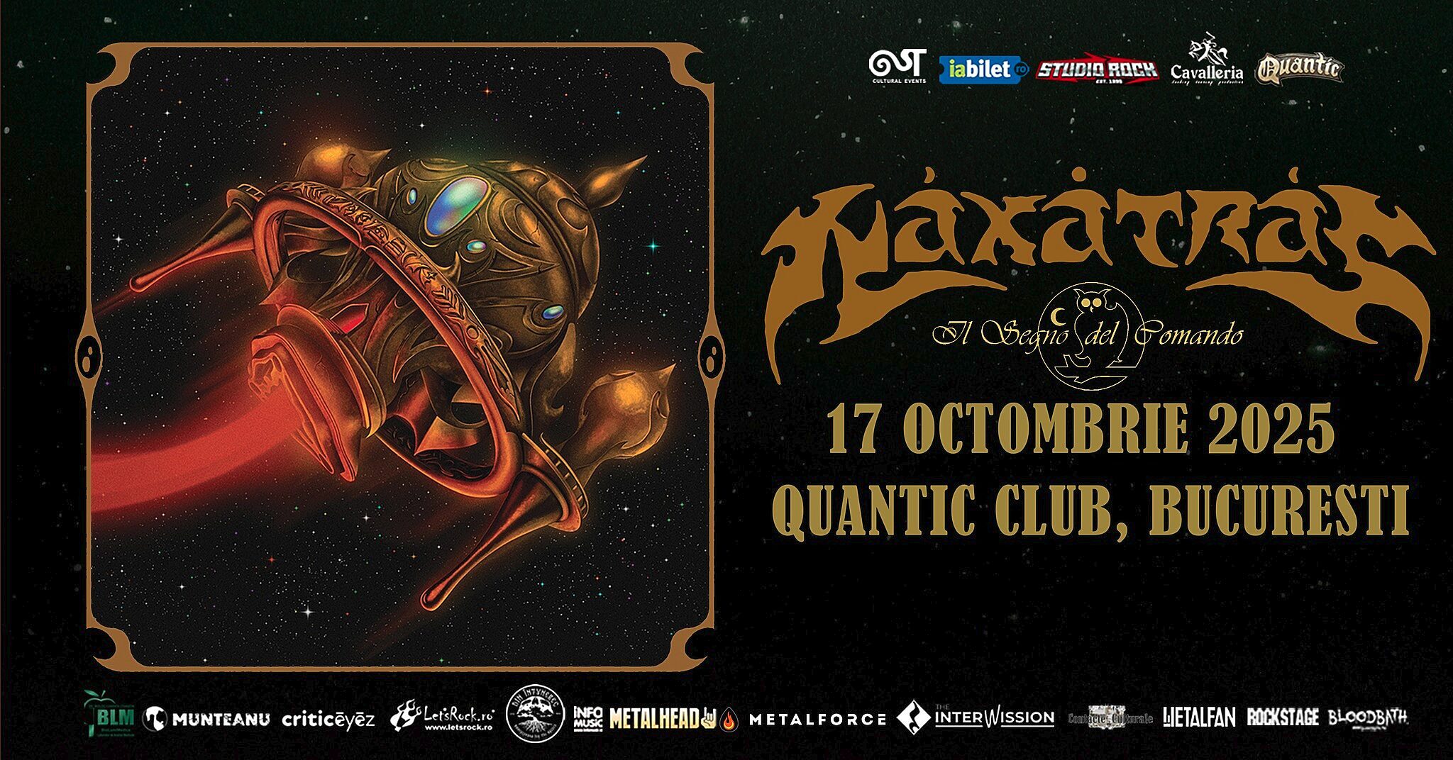 Cronică de concert Naxatras și Il Segno del Comando în Quantic, 17 octombrie 2025