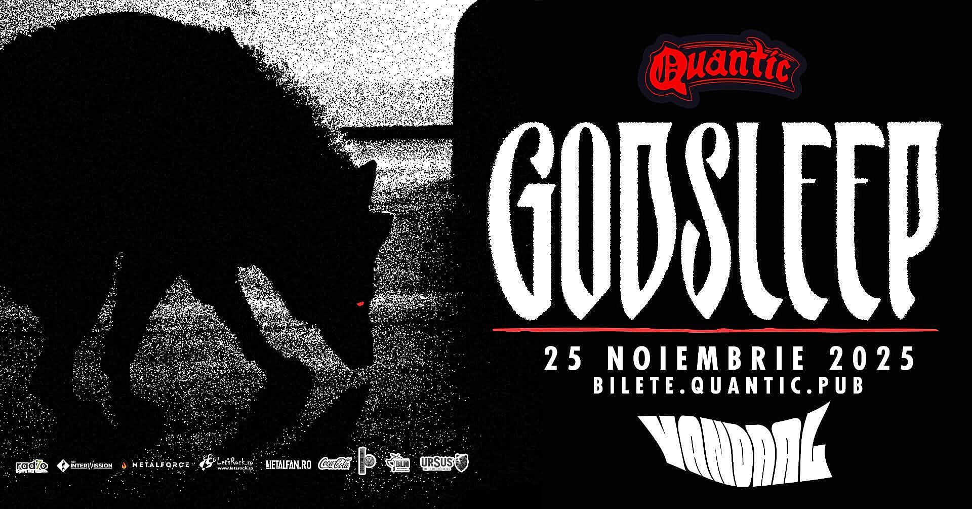 Cronică de concert Vandaal și Godsleep în Quantic, 25 noiembrie 2025
