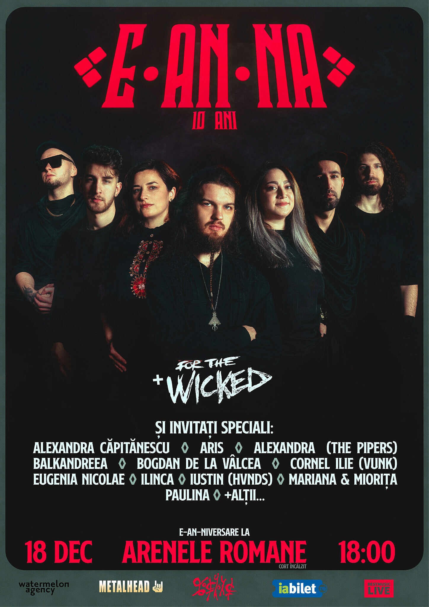 Cronică de concert E-an-na: E-an-niversare la Arenele Romane, 18 decembrie 2025