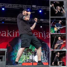 Galerie foto Breaking Benjamin si Black Sonic Pearls la Arenele Romane, 27 iunie 2026