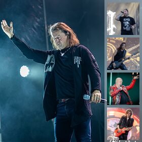Galerie foto REF 2026 - Raised By Owls, Fit For An Autopsy, Trooper, Helloween si Satyricon, scena Adrian Rugina