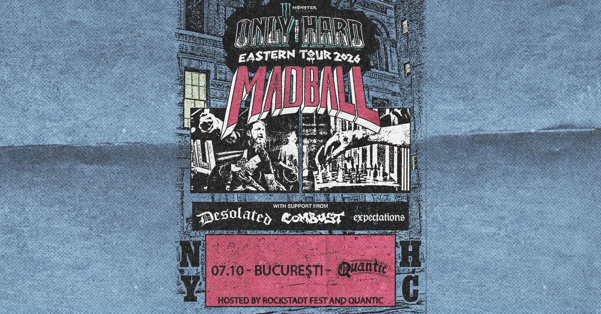 Cronică de concert Expectations, Combust, Desolated și Madball in Quantic, 7 octombrie 2026