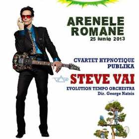 Cronica de concert Steve Vai & Evolution Tempo Orchestra la Arenele Romane, 25 iunie 2013